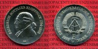 DDR 5 Mark Gedenkmünze Neusilber Friedrich Gottlieb Klopstock 1724-1808
