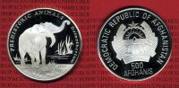Afganistan 500 Afghanis Afganistan 1993 500 Afganis Tiere der Urzeit Deinotherium