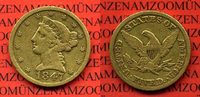 USA 5 Dollar Typ 1 USA 5 Dollar 1847 Liberty Head Type 1