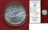 USA 1 Dollar silber 1 Dollar USA 2002 Uncirculated Silver Military Academy Bicentennial
