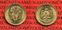 Mexico 2 1/2 Pesos Goldmünze Mexico 2 1/2 Pesos 1945 Gold Kursmünze