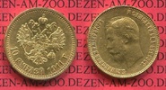 Russland Russia 10 Rubel Russland 10 Rubel 1911, Nikolaus II. Gold Besseres Jahr