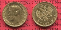 Russland Russia 5 Rubel Russland 5 Rubel 1898, Nikolaus II. Gold