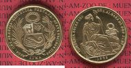 Peru 50 Soles Peru 50 Soles 1969 Gold Sitzende Liberty Auflage nur 443 Stück