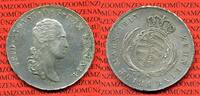 Sachsen, Albertinische Linie Konventionstaleraler Sachsen Taler 1813 S.G.H.. Friedrich August III. var. Römische I und 3 geängert