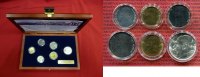 Vatikan Kursmünzensatz 10 - 500 Lire Kursmünzensatz Vatikan 1980 10 Lire bis 500 Lire Johannes Paul II.