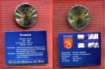 Finnland 5 Euro Bimetall Gedenkmünze Finnland 2005 5 Euro Leichtathletik WM Bimetallic Coin