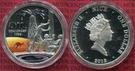 Niue 1 Dollar Niue 1 Dollar 2013 Silber Öl Entdeckung 1953 Oil Discovery 1953