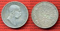 Österreich, Austria 5 Corona / Kronen Silbermünze Österreich 5 Kronen 1909 Silber Franz Josef I. Kleines Portrait