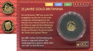 Republik Fidschi, Fiji Islands 1 Dollar Goldmünze 0,5 g Fiji 1 Dollar 2012, 25 Jahre Britannia Goldmünzen