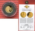 Togo 1500 Francs Goldmünze, 1/25 Unze Togo 1500 Francs Gold, 2005, 1/25 Unze Friedrich von Schiller