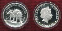 Australien, Australia 1 Dollar 1 Unze Australien 1 Dollar 2011 Känguruh High Relief Münze PP OVP Hochrelief Bild