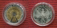 Bundesrepublik Deutschland 10 Euro Gedenkmünze BRD 10 Euro 2004 Erweiterung der Europäischen Union teilvergoldet Bild