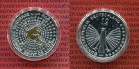 Bundesrepublik Deutschland 10 Euro Gedenkmünze BRD 10 Euro 2007 50 Jahre Römische Verträge teilvergoldet Bild