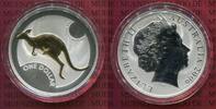 Australien, Australia 1 Dollar 1 Unze Australien 1 Dollar 2006 Känguruh Stempelglanz Teilvergoldet OVP Bild