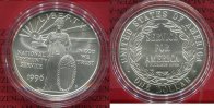 USA 1 Dollar Commemorative Silber USA 1 Dollar Silber 1996, Service for America, Nationaler Gemeinschaftsdienst Picture