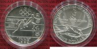 USA 1 Dollar Commemorative Silber USA 1 Dollar Silber 1995 D, Special Track and Field Wettrennen Picture