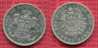 Hamburg 5 Mark Hamburg 5 Mark 1876 J, Stadtwappen, Kursmünze, Silber,kleiner Adler J. 62, Bild