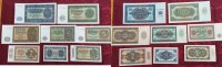 DDR GDR Eastern Germany 0.5 -1800 Mark 8 Stück DDR 1948 8 Scheine 0,50-1-2-5-10-20-50-100 Mark