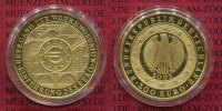 Deutschland BRD Germany FRG 200 Euro Gold 1 Unze Deutschland BRD 200 Euro Gold 2002 A Währungsunion, Euro Einführung Stgl. OVP