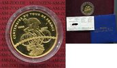 Frankreich, France 50 Euro Gold Tour de France PP 1 Unze Frankreich 50 Euro Gold 2003 Tour de France mit Box und Zertifikat PP 1 Unze