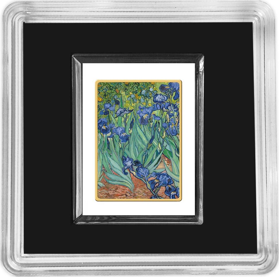 Dollar Iris Vincent Masterpieces Van Gogh Oz Gold Coin