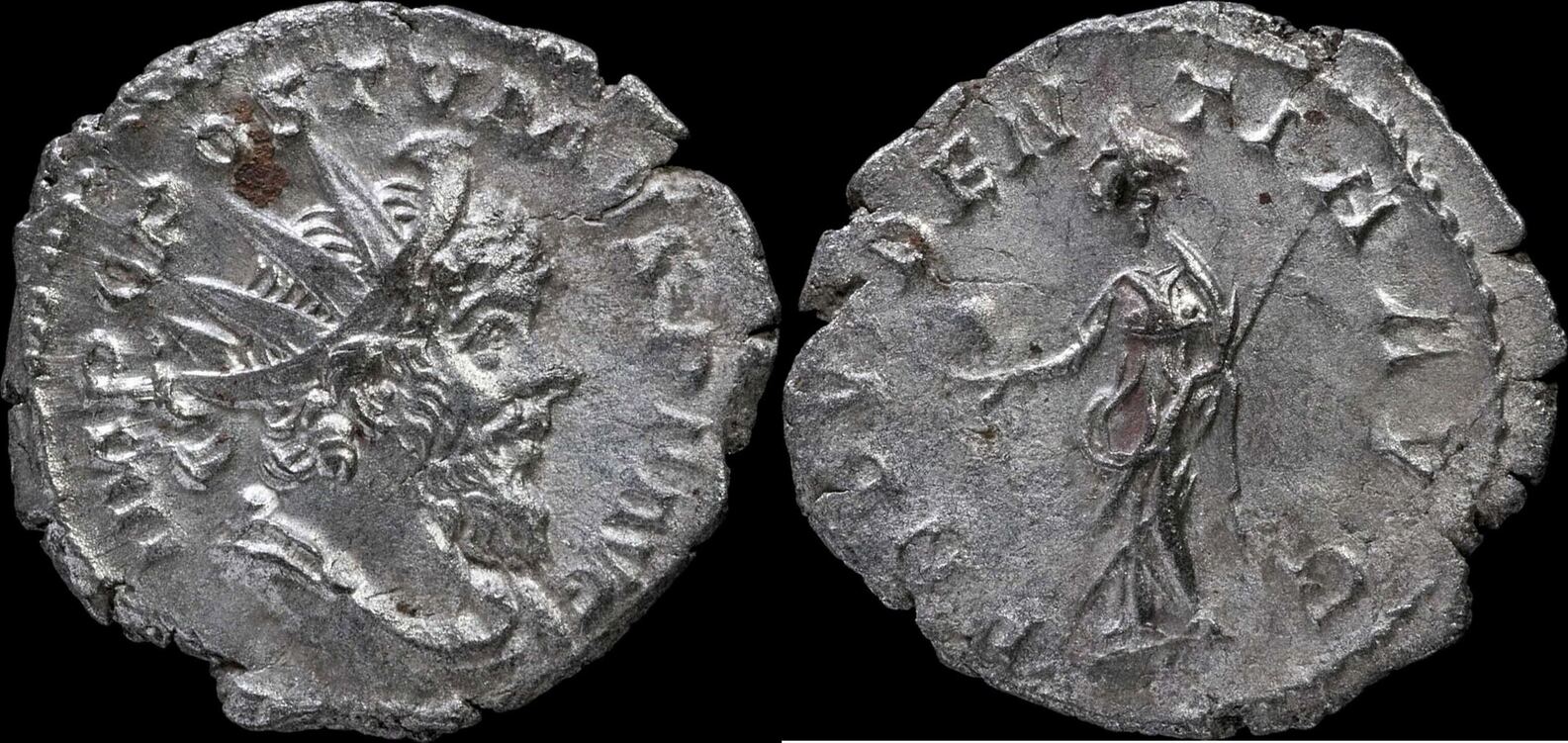 Roman Empire Antoninianus Postumus Providentia Avg Mm Gr