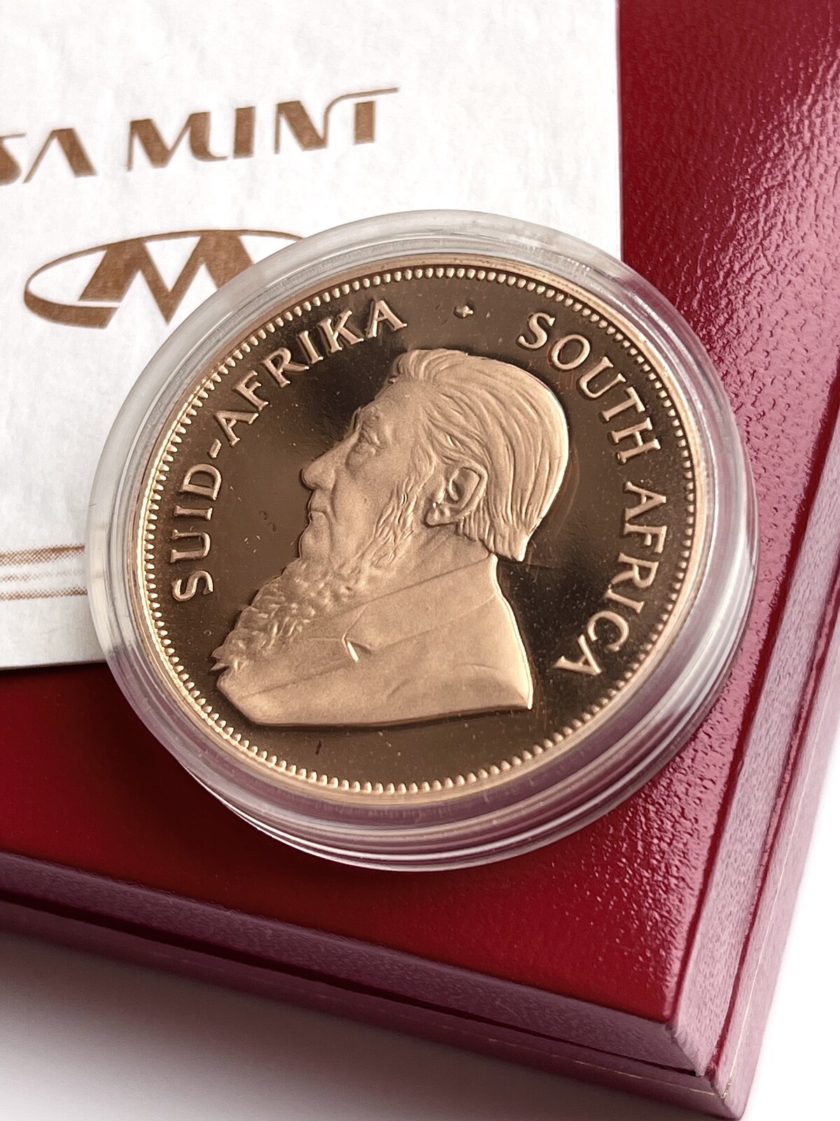 Südafrika Krügerrand 1997 1oz Proof Goldmünze MA Shops