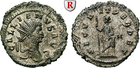 Antoninian Gallienus Ss Vz Korrosion Am Rand Ma Shops