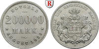 Hamburg 200000 Mark 200000 Mark 1923, J, Al. J.N33.