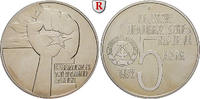 5 Mark J.1569 5 Mark 1978 Cu-Ni Antiapartheid