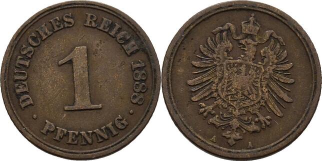 Deutsches Reich Pfennig A Ss Ma Shops