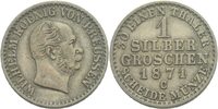 Preußen Frankfurt Silbergroschen Wilhelm I., 1861 - 1888
