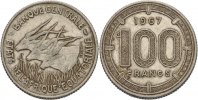 Äquatorialafrikanische Staaten 100 Francs