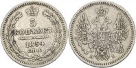 Russland 5 Kopeke Nikolaus I., 1825-1855