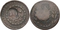 Brasilien 40 Reis Petrus I.
