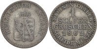 Anhalt Bernburg Silbergroschen Alexander Carl 1834-1863