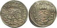 Sachsen Pfennig Friedrich August I., 1694 - 1733