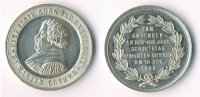 Augsburg Zinnmedaille 400. Geburtstag Luthers