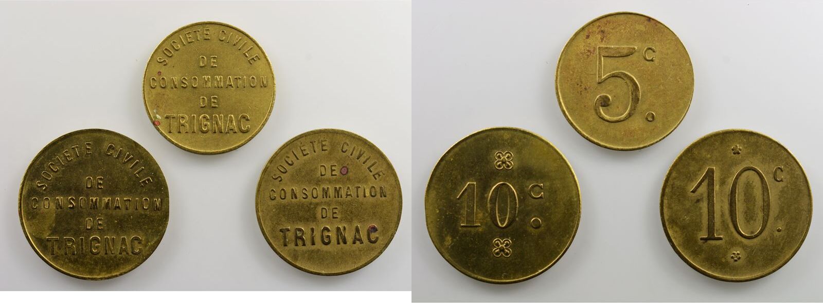 Notgeld Und Jetons Trignac Soci T Civile De Consommation Elie