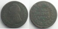 10 Centimes AN 4 A (Paris) TB
