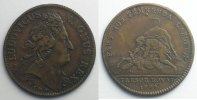 Jetons des alten Regims jeton rond en cuivre Louis XIV 1708 TTB Bild