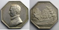 Numismatique du commerce et de l'artisanat Approvisionnement de Paris - Bois flotté jeton octogonal en argent SUP - Silber Bild