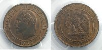 10 Centimes 1863 A (Paris) PCGS-MS63RB SUP/FDC Bild