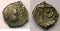 Tolosates Drachme à la tête négroïde TB