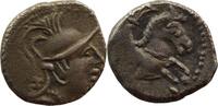 Allobroges Drachme à l'hippocampe TTB