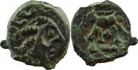 Carnutes Bronze anépigraphe au loup TTB