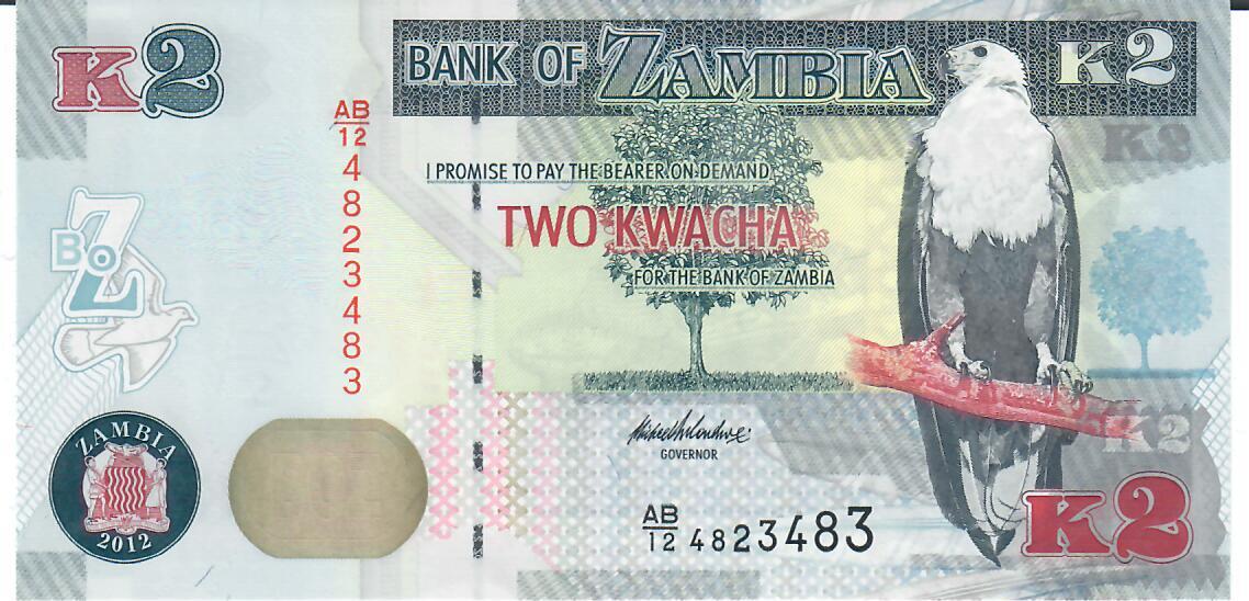 Sambia Kwacha Banknote Geldschein Unc Ma Shops