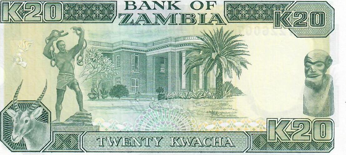 Sambia Kwacha Banknote Geldschein Unc Ma Shops