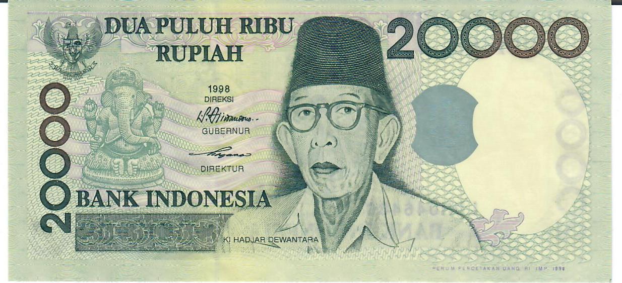 Indonesien Rupiah Banknote Geldschein Unc Ma Shops